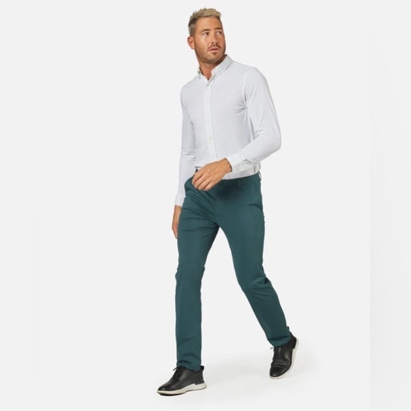 Rhone Commuter Pant Straight Leg in Wild Forest- Still Selling Online! 40x26 - Picture 4 of 15